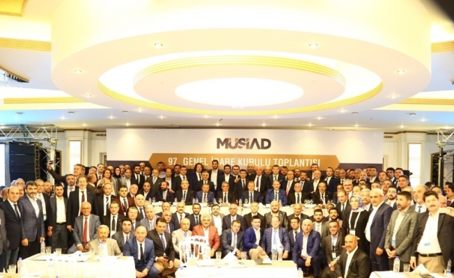 MÜSİAD Düzce yönetimi 97. Genel İdare Kuruluna katıldı