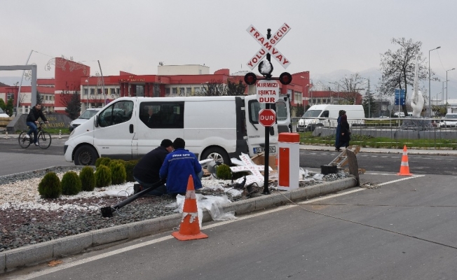 Düzce’de hemzemin geçit yapılıyor