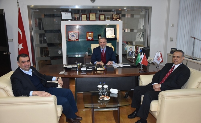 Suudi Arabistan Kültür Ataşesi DTSO’yu ziyaret etti