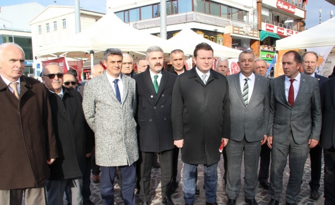 MHP’li Başkan adayı Bıyık için oy istediler