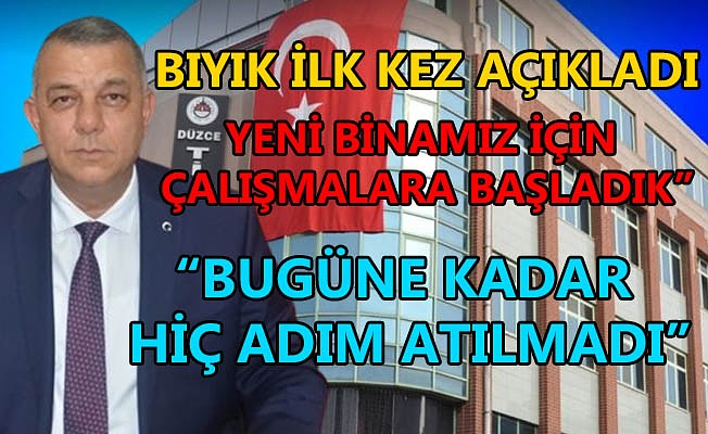 “BİZİM DÖNEMİMİZDE BİTİRMEK İSTİYORUZ”