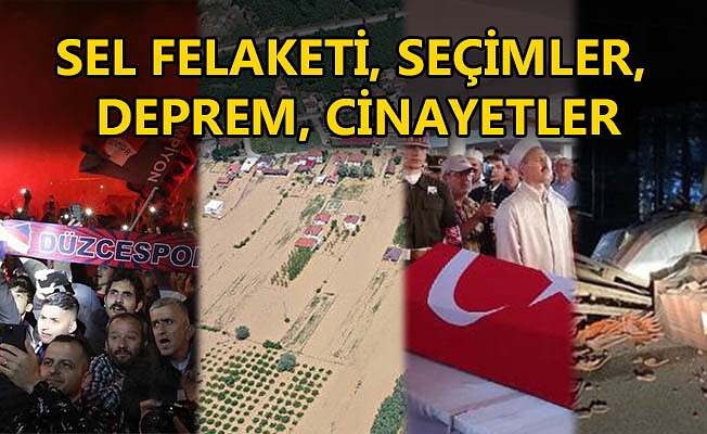 DÜZCE’DE 2022 YILI BÖYLE GEÇTİ…