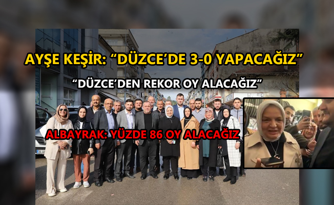 CUMHURBAŞKANI ERDOĞAN: “3-0 YAPAMAZSANIZ ANKARA’YA GELMEYİN”