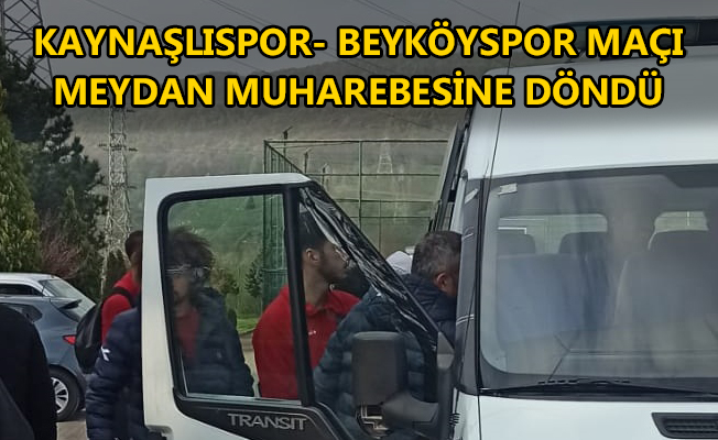 POLİS EKİPLERİ ÇIKAN OLAYLARI GÜÇLÜKLE YATIŞTIRDI