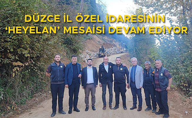 BAŞKAN KOÇ MECLİS ÜYELERİ İLE BİRLİKTE ÇALIŞMALARI YERİNDE İNCELEDİ