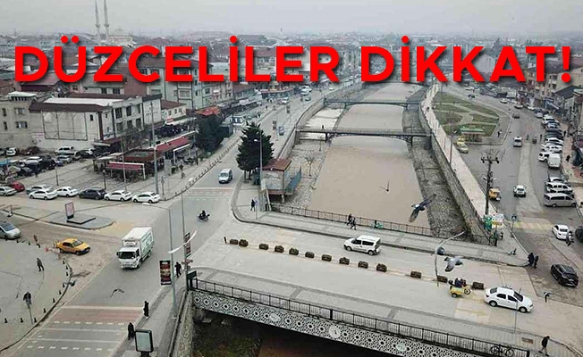 ŞEHİR MERKEZİNDEKİ O YOLLAR 4 GÜN SÜREYLE KAPATILACAK