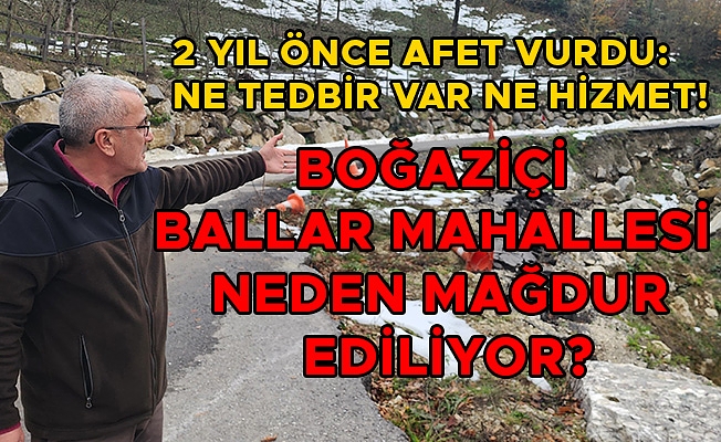 ESKİ MUHTAR: SEDAŞ VE BOĞAZİÇİ BELEDİYESİ NE İŞ YAPAR?”