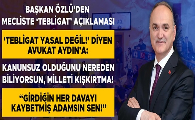 “DÜZCE’MİZİ İFTİRA VE YALANLA MANİPÜLE ETMEYE ÇALIŞANLARA TESLİM OLMAYIZ”