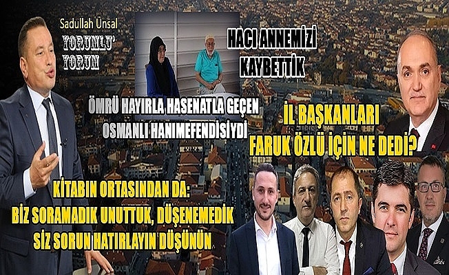BUGÜN BİZ DEĞİL DÜZCELİLER KONUŞACAK
