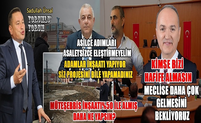 DÜZCEDE FİTNE, FESAT VE DEDİKODUYLA YOL ALAMIYORUZ
