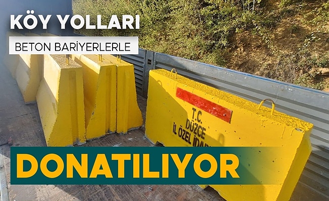 İLK ÇALIŞMALAR HARMANKAYA KÖY YOLUNDA BAŞLADI