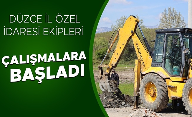 KÜÇÜKAHMETLER KÖYÜNÜN İÇME SUYU HATTI YENİLENİYOR