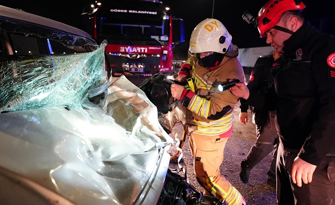 YANGIN, KAZA, DENETİM… DÜZCE İTFAİYESİ SAHADA