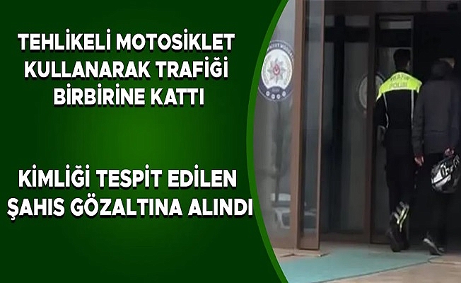 VALİ ASLAN MOTOSİKLET KULLANAN GENÇLERİ UYARDI