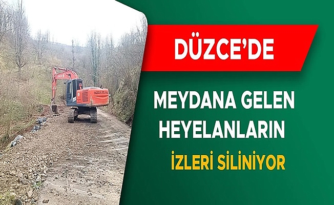 HEYELAN NEDENİYLE KAPANAN KÖY YOLU YENİDEN ULAŞIMA AÇILDI