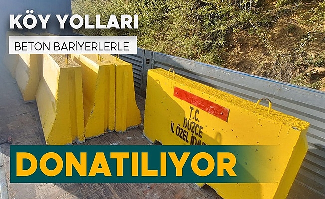 İLK ÇALIŞMALAR HARMANKAYA KÖY YOLUNDA BAŞLADI
