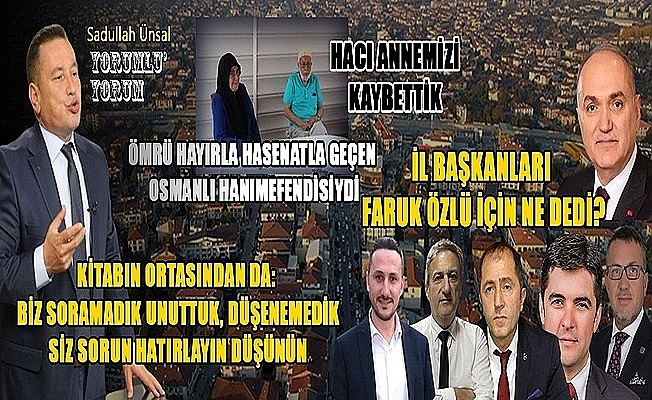 BUGÜN BİZ DEĞİL DÜZCELİLER KONUŞACAK