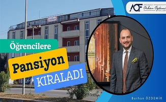 FEN LİSESİNE PANSİYON BİNASI KİRALADI