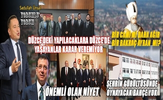 DÜZCE'DE HAYAT DA SİYASET DE NORMALLEŞİYOR