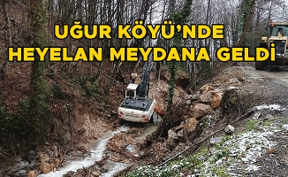 DÜZCE İL ÖZEL İDARESİ EKİPLERİ ANINDA MÜDAHALE ETTİ