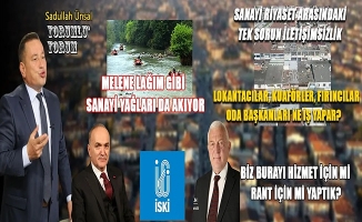 MELENE LAĞIM GİBİ SANAYİ YAĞLARI DA AKIYOR