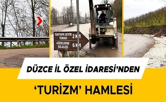 YOLLARDA TRAFİK İŞARETLEME ÇALIŞMALARI DEVAM EDİYOR