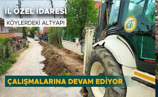 AKSAKLAR KÖYÜ’NDEKİ ALTYAPI ÇALIŞMALARI TAMAMLANDI