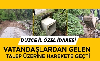 UĞUR KÖYÜ’NDEKİ KUTU MENFEZ ÇALIŞMALARI TAMAMLANDI