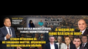 BUGÜN BİZ DEĞİL DÜZCELİLER KONUŞACAK